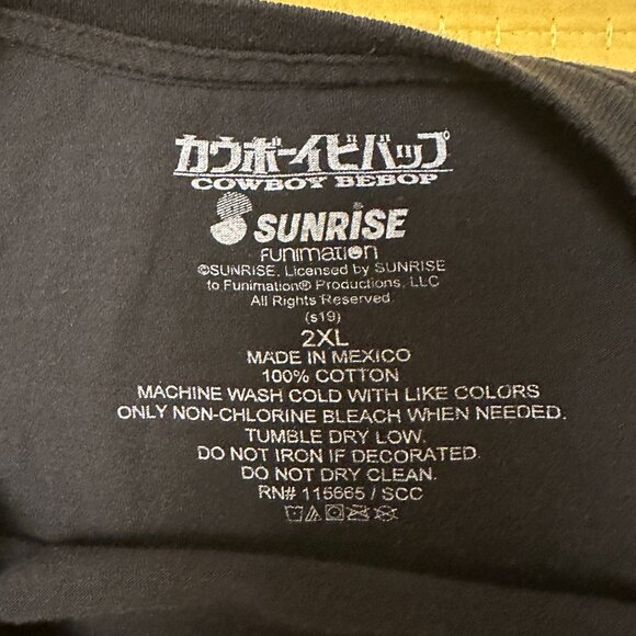 Black and Bleach Dyed Champion Sweat Shirt Size Large - Picture 3 of 4